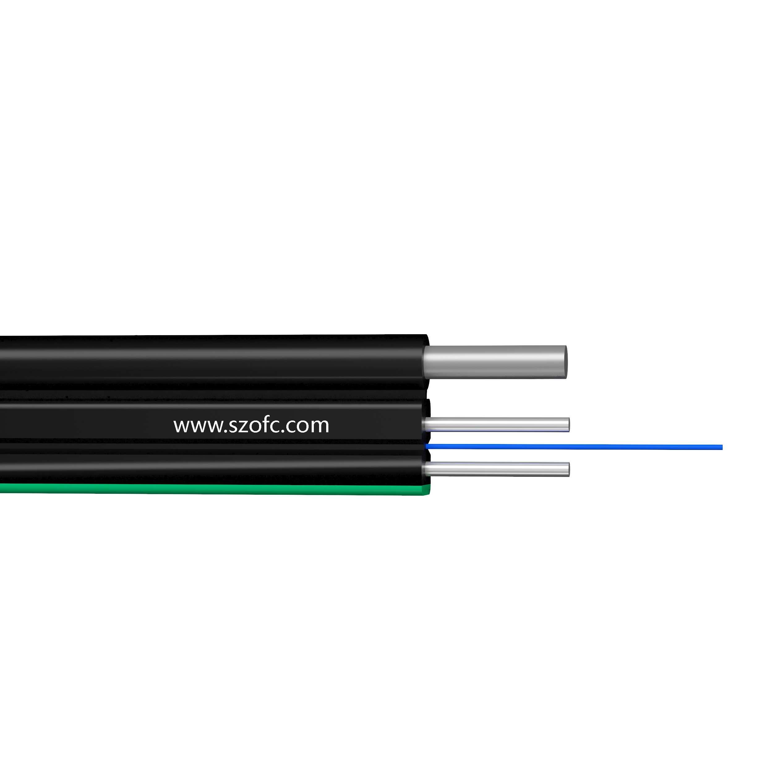FTTH Drop Cable with color stripe