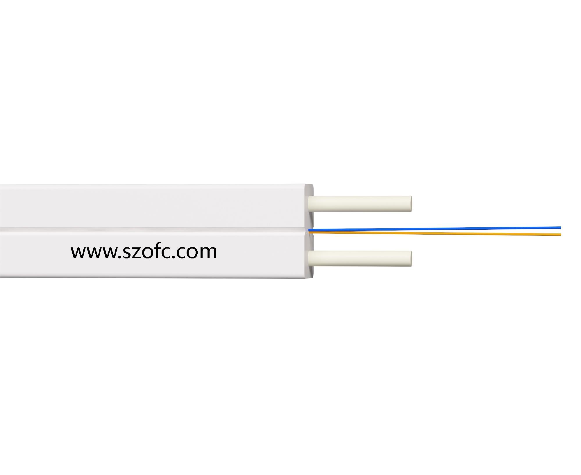 Bow-type drop cable