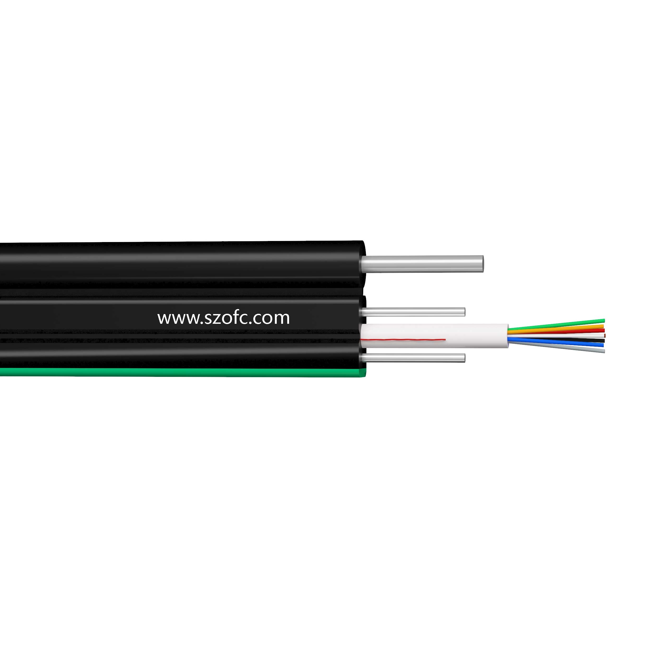 Self-supporting Uni-tube FTTH Drop Cable