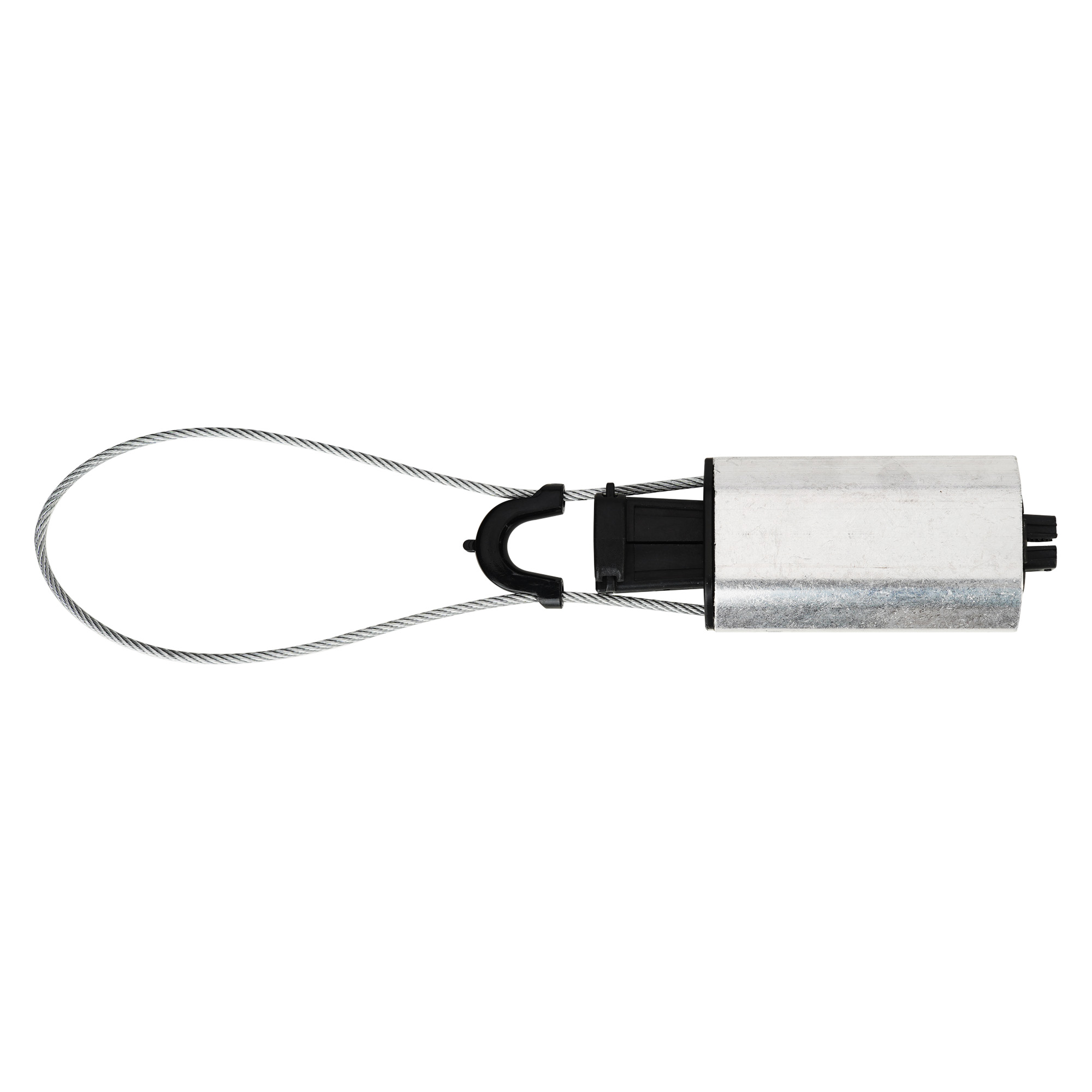 Insulating Plastic Dead End Clamp Fiber Optic Cable Clamps